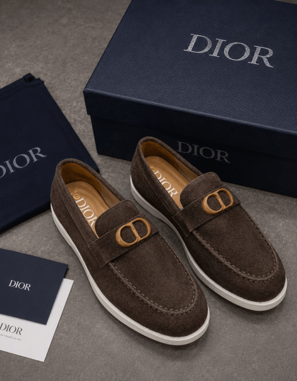 Dior Loafers CD Logo Buckle - First Copy
