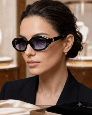 Cartier 2925 Glossy Black For Womens - First Copy