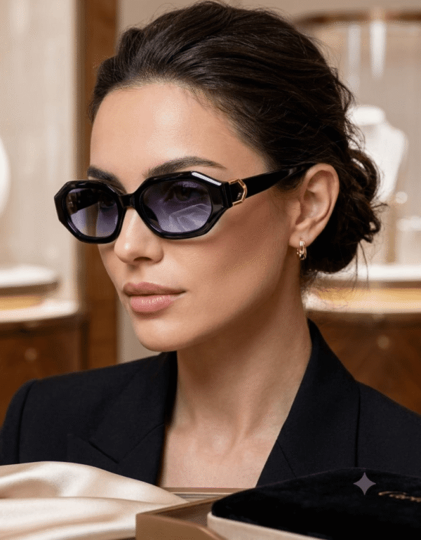 Cartier 2925 Glossy Black For Womens - First Copy