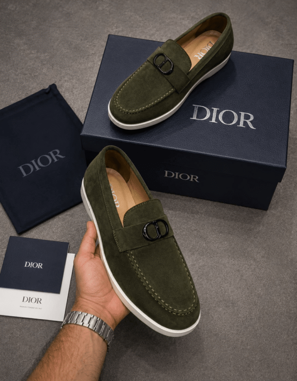 Dior Loafers CD Logo Buckle - First Copy