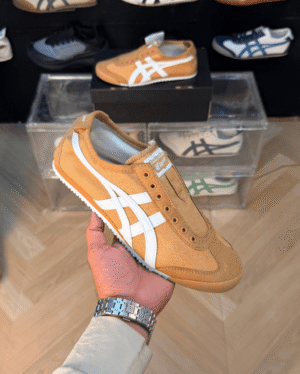 Onitsuka Tiger Mexico 66 Caravan Oatmeal Shoes - First Copy