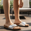 Women Birkenstock Madrid Birko-Flor Sandals - First Copy