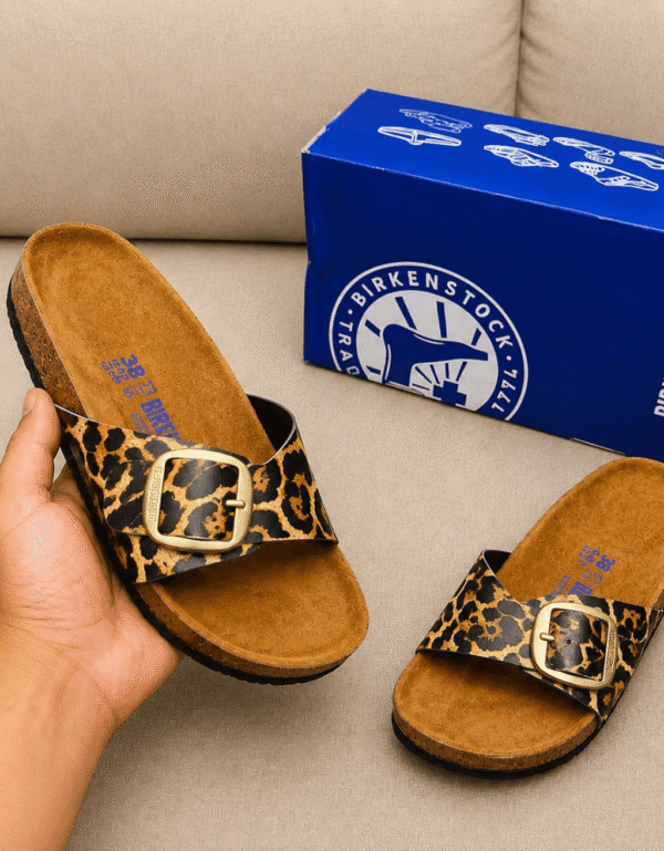 Women's Madrid Big Buckle Birkenstock Sandals - First Copy