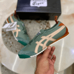 Mexico 66 Safari Green Onitsuka Tiger Sneakers - First Copy