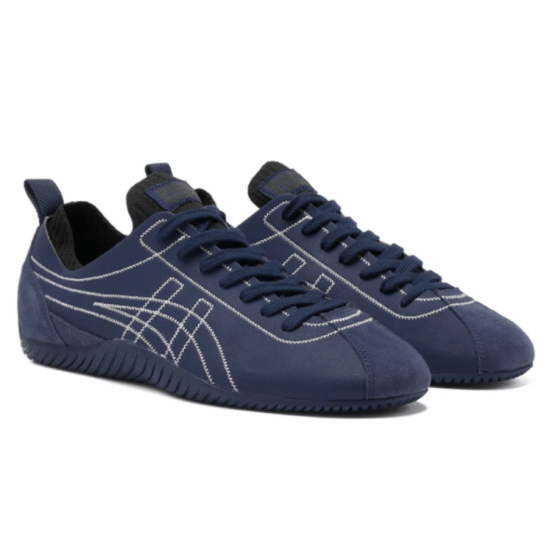 Sclaw Navy Blue Onitsuka Tiger Sneakers