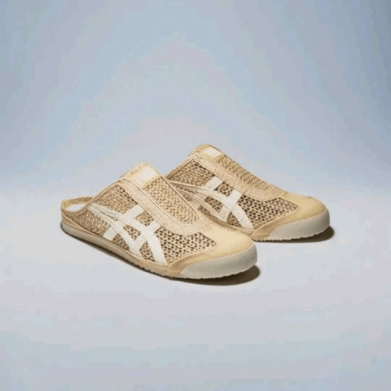 Onitsuka Tiger Mexico 66 Sabot Half Cut Cream