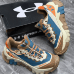 Under Armour Athletic Hiking Bayou Orange Cantaloupe Gum Tan