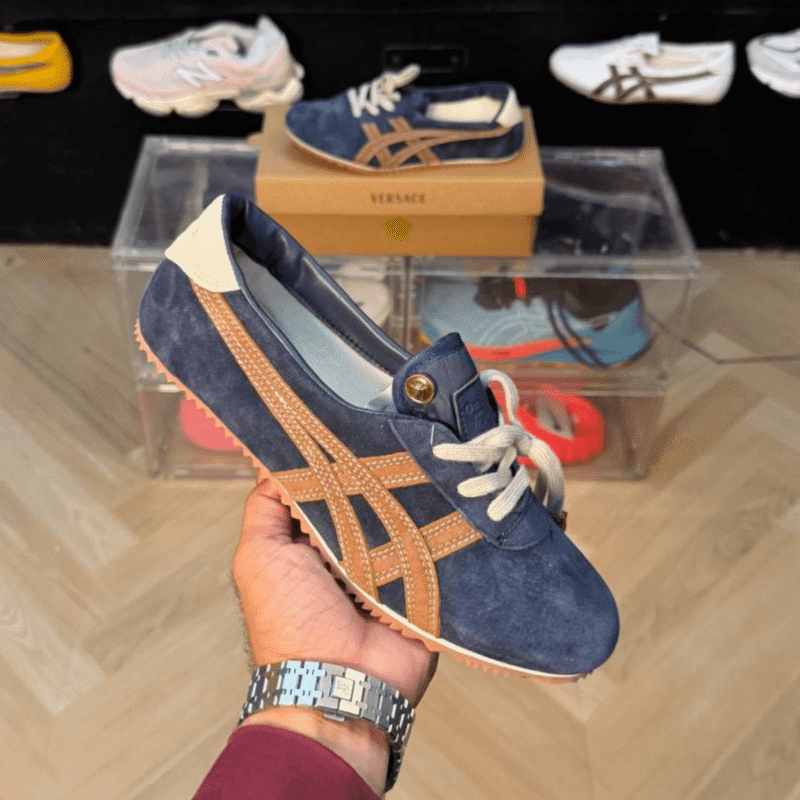 Onitsuka Tiger Tai-Chi Sakura Nappa Versace Navy Blue