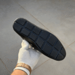 Christian Dioor Leather Loafer Black Shoes