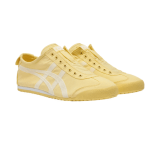 Onitsuka Tiger Unisex Mexico 66 Yellow & White Slip On Sneakers