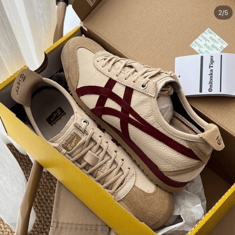Onitsuka Tiger Mexico 66 SD Beige Beet Juice