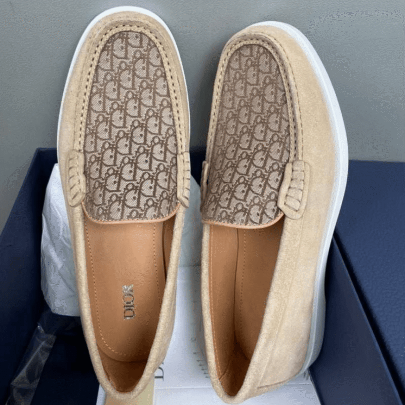 Dior Premium Suede Loafer Shoes