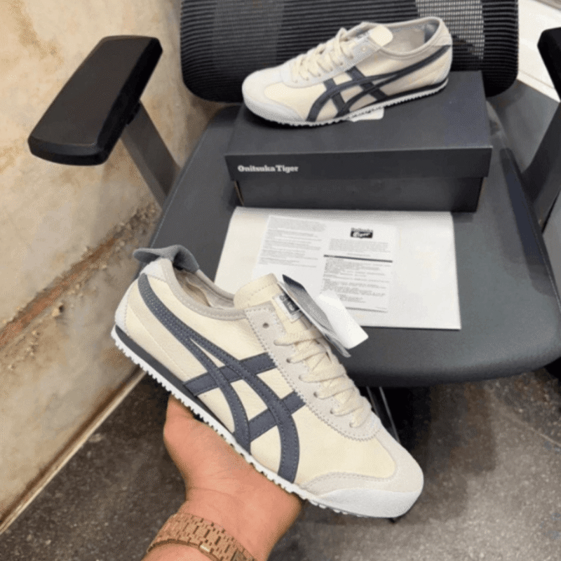 Men And Women Onitsuka Tiger Mexico 66 Grey Shoes