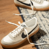 Killshot 2 Leather White Black Nike Shoes - First Copy