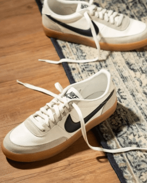 Killshot 2 Leather White Black Nike Shoes - First Copy
