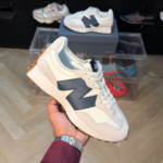 327 Moonbeam Navy New Balance Shoes