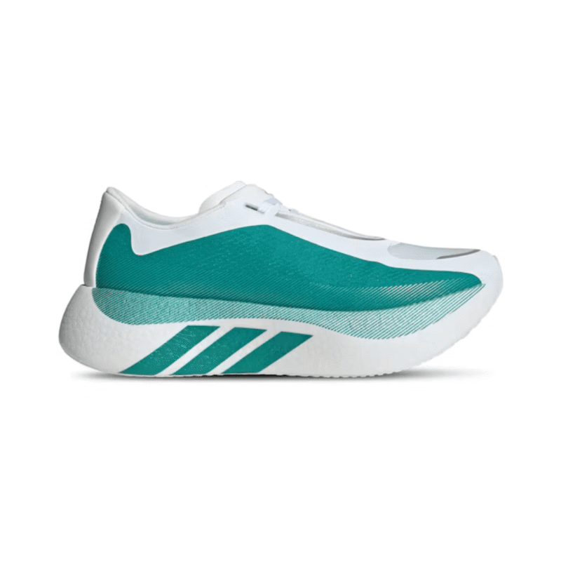 Adidas Hyperboost Edge Running Shoes Cloud White Equipment Green