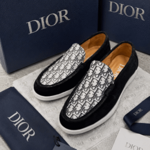 Premium Suede Dior Loafer Shoes