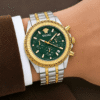 Men Versace Fornax Chronograph Watch - First Copy